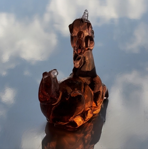 Vntg Boyd Pink Glass Little Lucky the Unicorn 🦄 - Picture 6 of 6